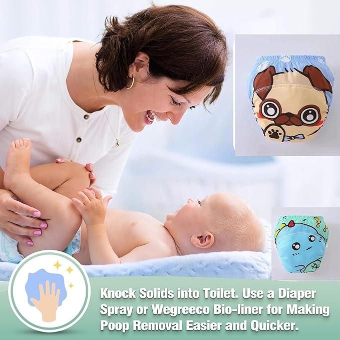 Leakage-Proof Reusable Cloth Diaper for Baby