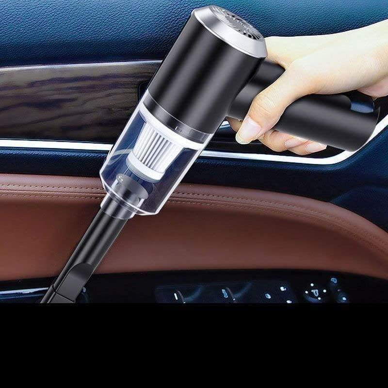 2-in-1 Portable Air Duster + Wireless Vacuum Cleaner